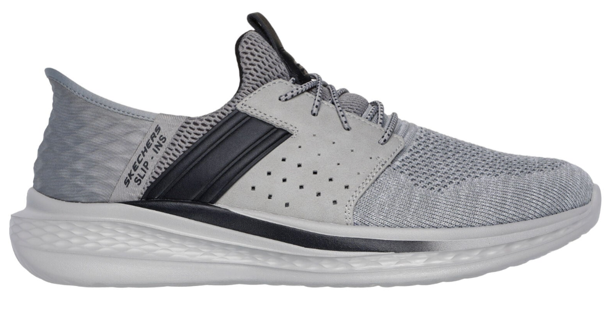 MEN'S SKECHERS SLIP-INS RELAXED SLADE-OCON | GRAY – Randy's Shoes