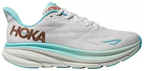 WOMEN'S HOKA CLIFTON 9 | FROST / ROSE GOLD – Randy's Shoes